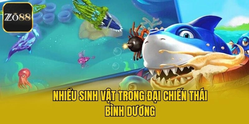 Nhiều sinh vật trong Đại chiến Thái Bình Dương
