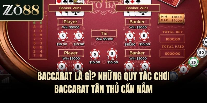 Baccarat Là Gì? Những Quy Tắc Chơi Baccarat Tân Thủ Cần Nắm
