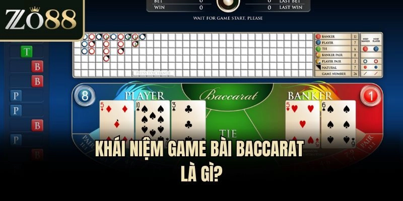 Khái niệm game bài Baccarat là gì?