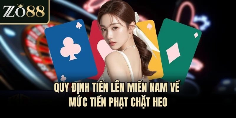 Quy định Tiến lên miền Nam về mức tiền phạt chặt heo